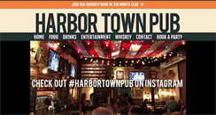 Desktop Screenshot of harbortownpub.com